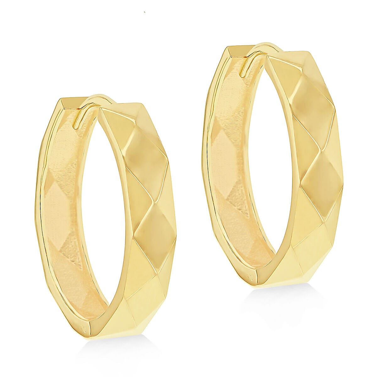 9K Yellow Gold  Earring,  Gold Wt. 3.6 Gms