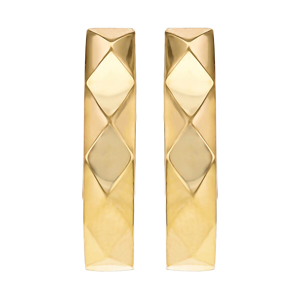 9K Yellow Gold  Earring,  Gold Wt. 3.6 Gms