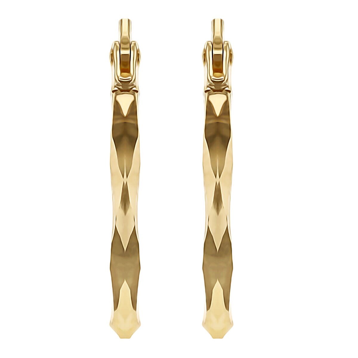 9K Yellow Gold  Earring,  Gold Wt. 1 Gms