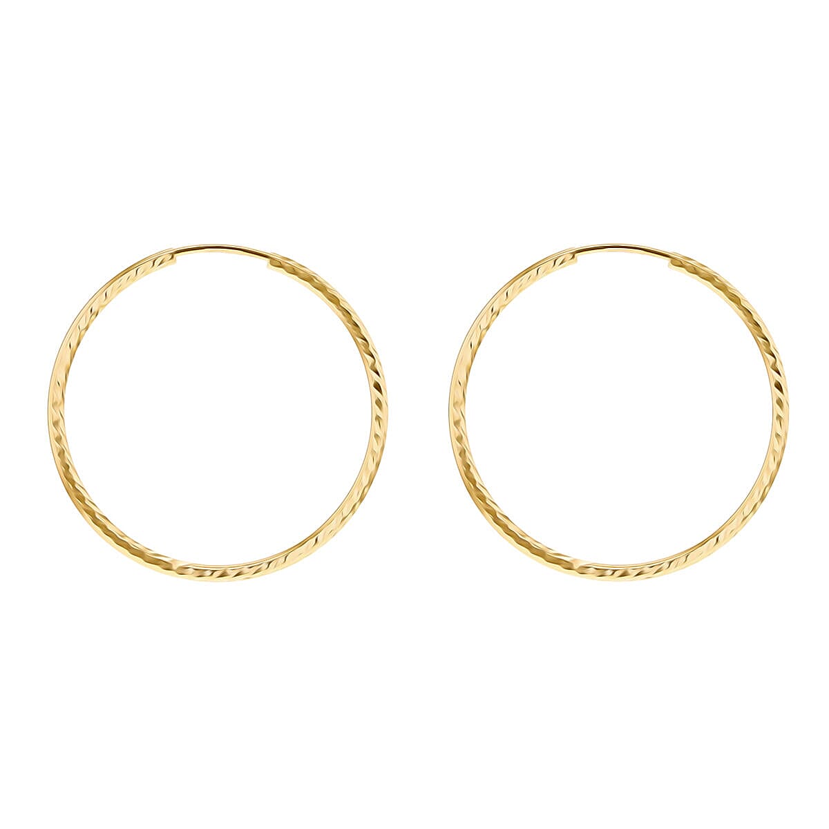 9K Yellow Gold  Earring,  Gold Wt. 1 Gms