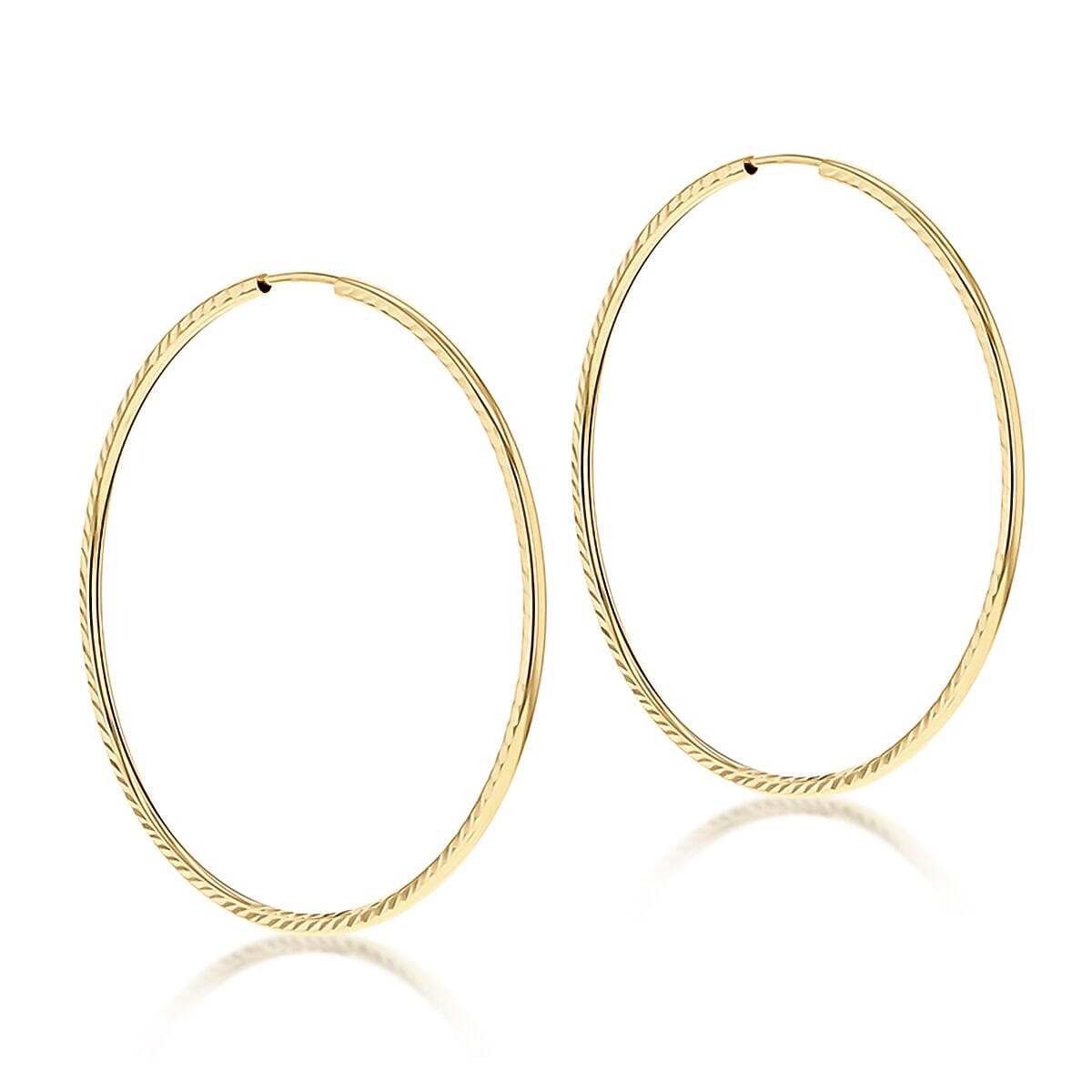 9K Yellow Gold  Earring,  Gold Wt. 1.4 Gms