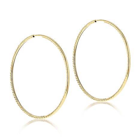 9K Yellow Gold  Earring,  Gold Wt. 1.4 Gms