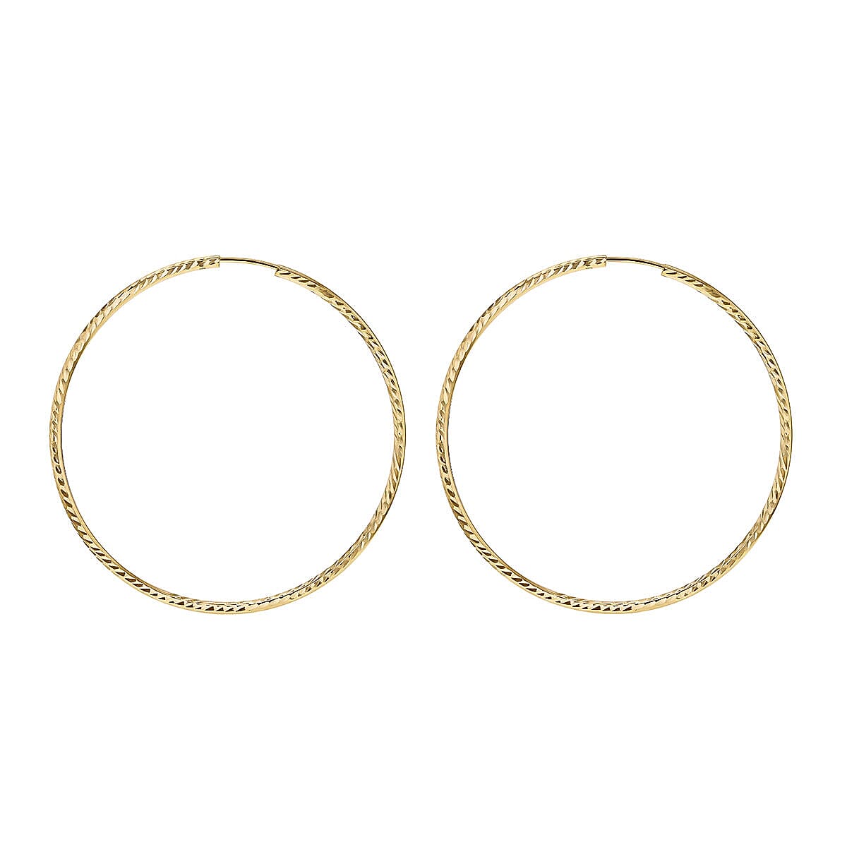 9K Yellow Gold  Earring,  Gold Wt. 1.4 Gms