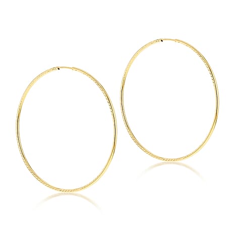 9K Yellow Gold  Earring,  Gold Wt. 1.7 Gms
