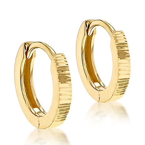 9K Yellow Gold  Earring,  Gold Wt. 1.1 Gms