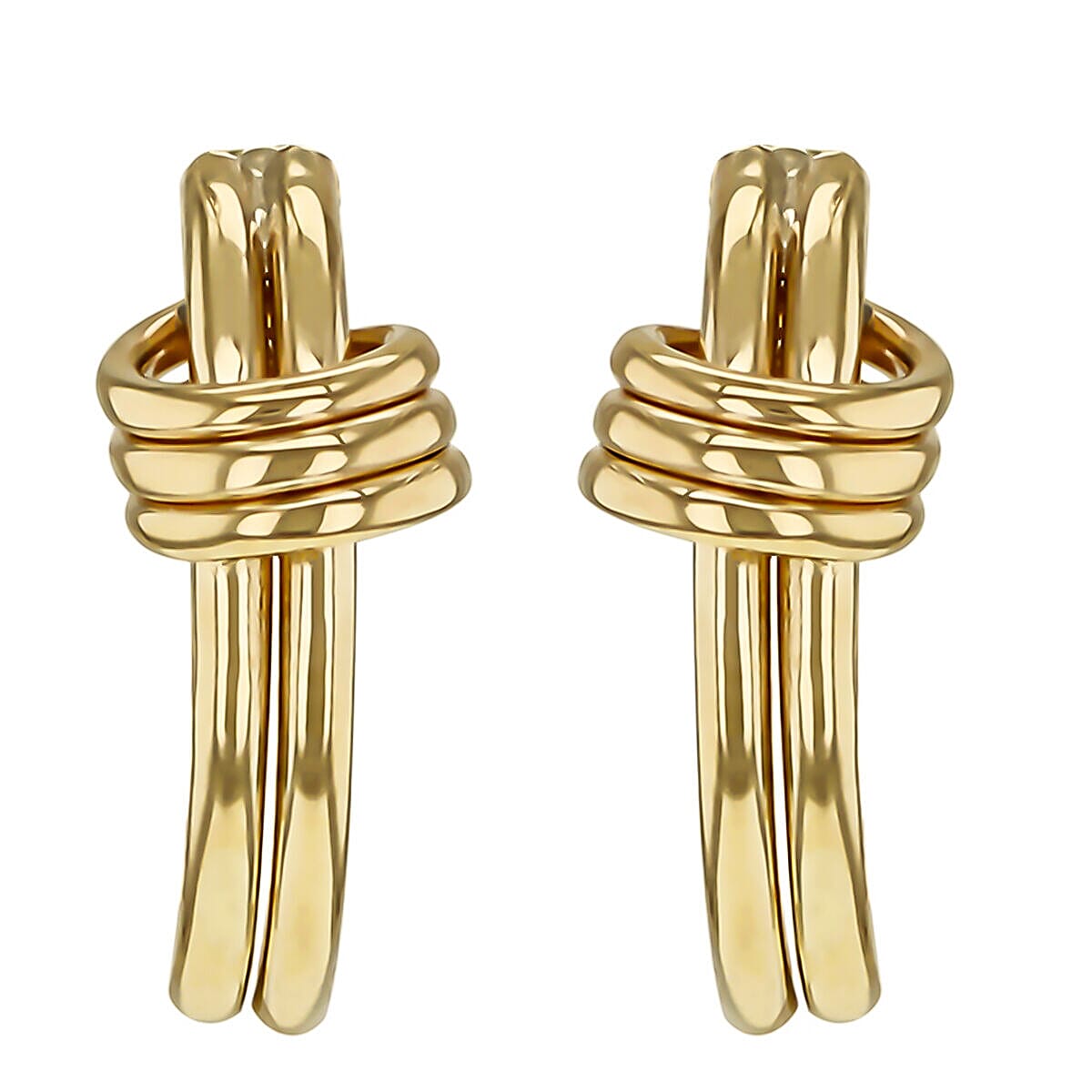 9K Yellow Gold  Earring,  Gold Wt. 1.4 Gms