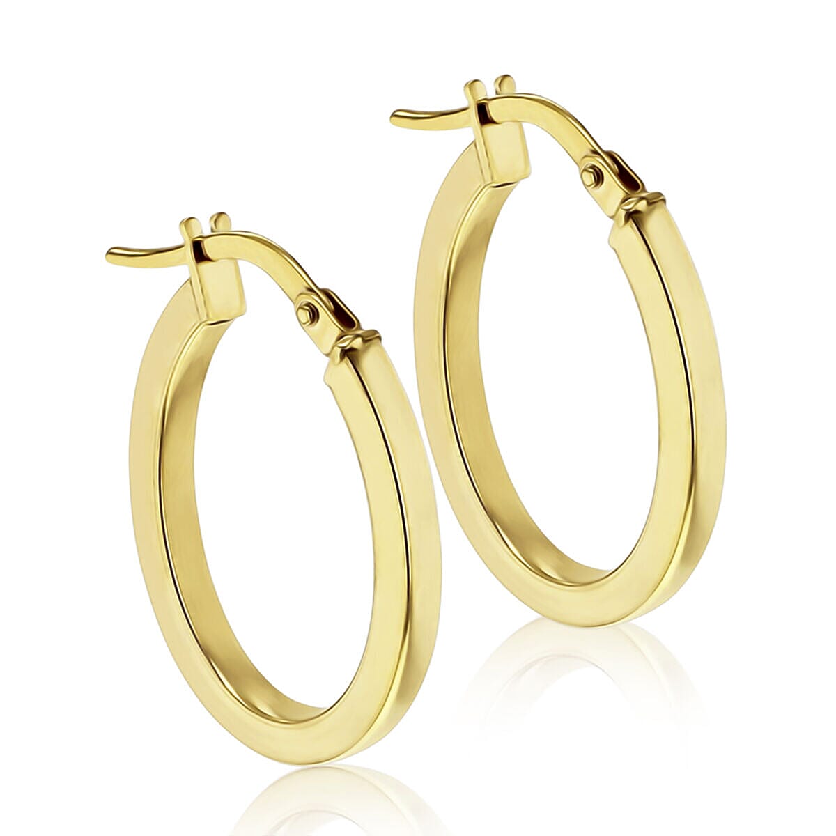 9K Yellow Gold  Earring,  Gold Wt. 1.3 Gms