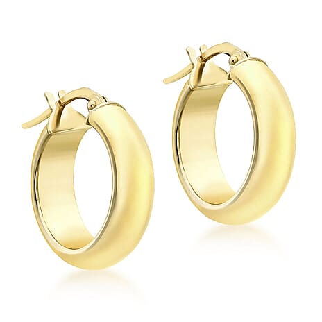 9K Yellow Gold  Earring,  Gold Wt. 1.6 Gms