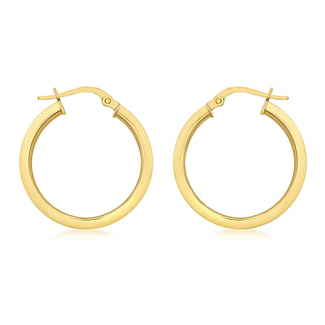 9K Yellow Gold  Earring,  Gold Wt. 1.1 Gms