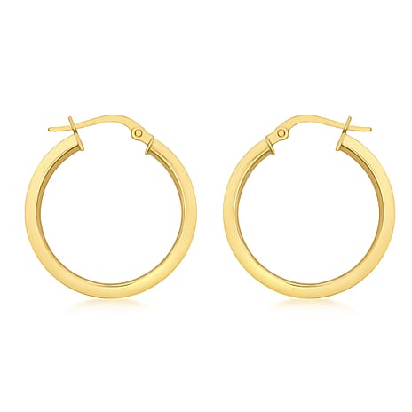 9K Yellow Gold  Earring,  Gold Wt. 1.4 Gms