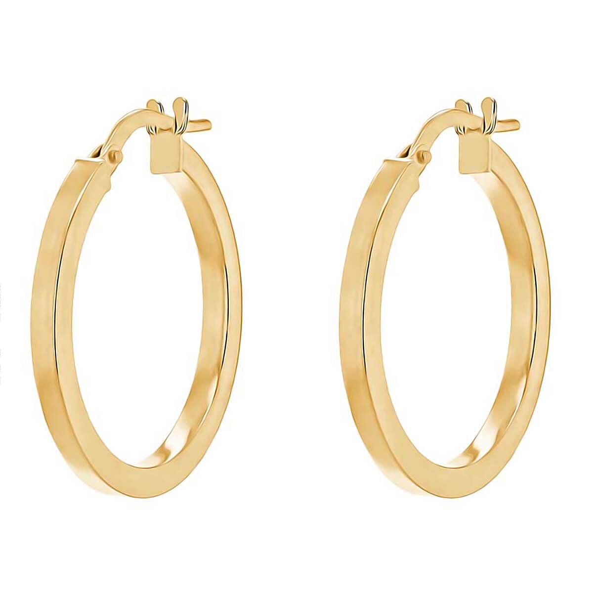 9K Yellow Gold  Earring,  Gold Wt. 1.4 Gms