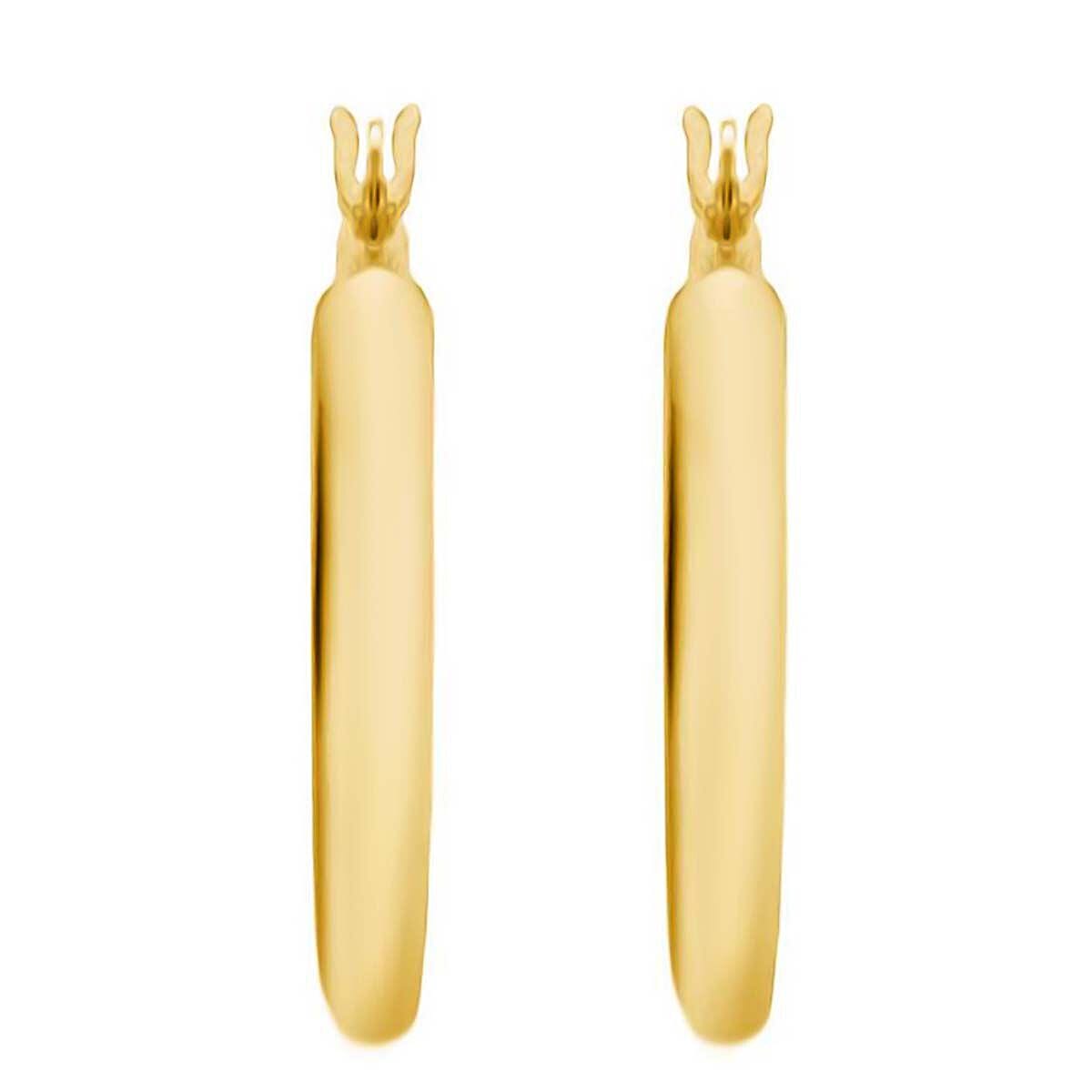 9K Yellow Gold  Earring,  Gold Wt. 1.4 Gms