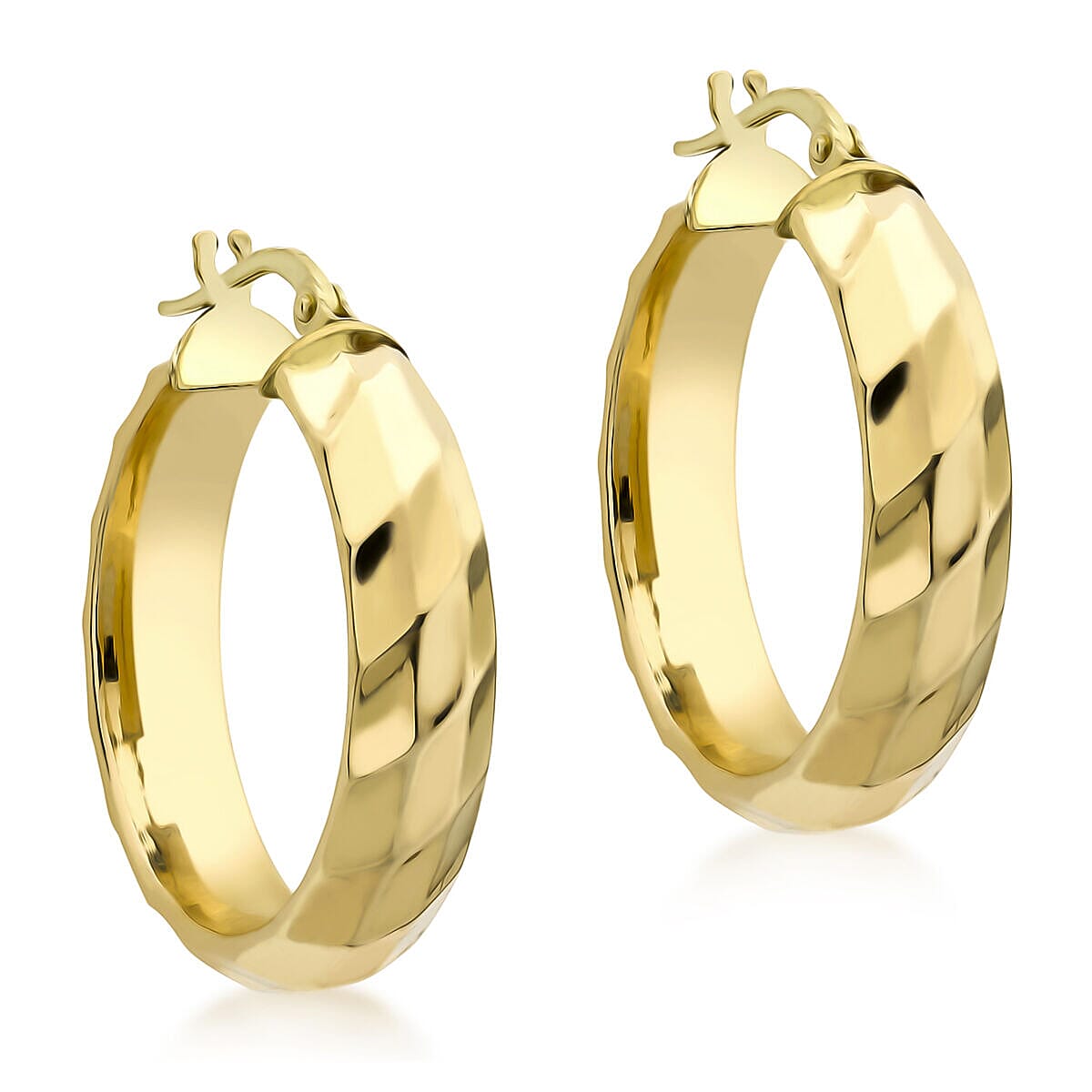 9K Yellow Gold  Earring,  Gold Wt. 1.8 Gms