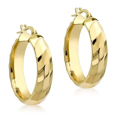 9K Yellow Gold  Earring,  Gold Wt. 1.8 Gms