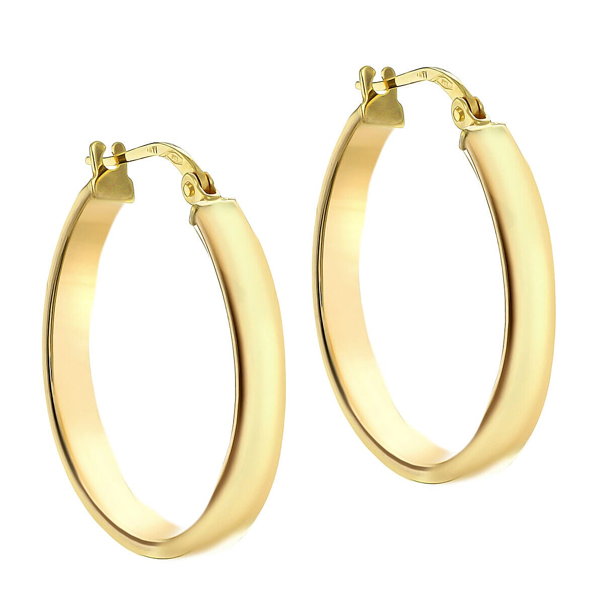9K Yellow Gold  Earring,  Gold Wt. 1.3 Gms