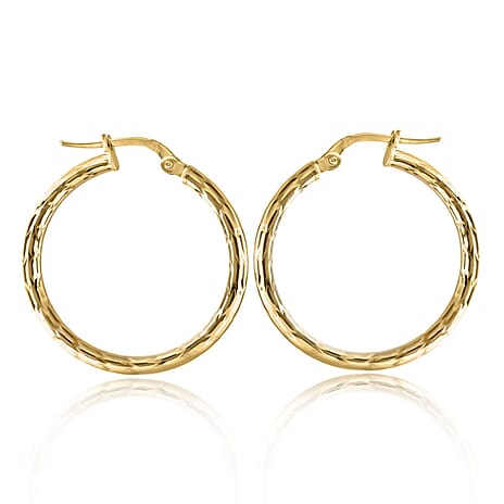 9K Yellow Gold  Earring,  Gold Wt. 1.2 Gms