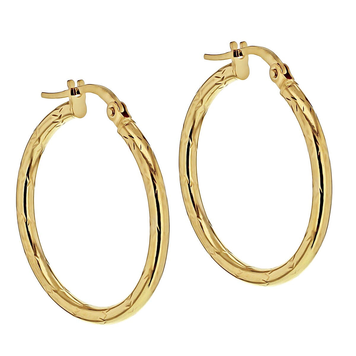9K Yellow Gold  Earring,  Gold Wt. 1.2 Gms