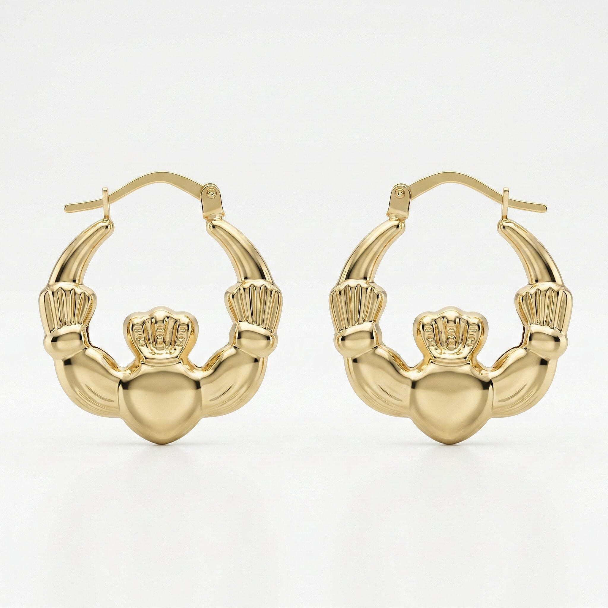 9K Yellow Gold  Earring,  Gold Wt. 0.97 Gms