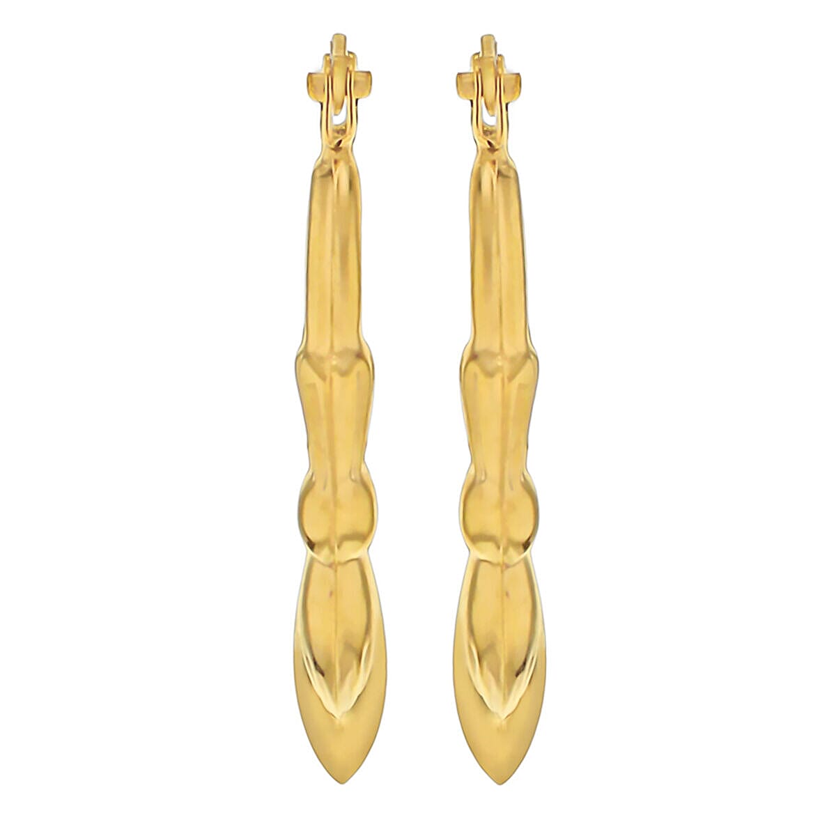 9K Yellow Gold  Earring,  Gold Wt. 0.97 Gms