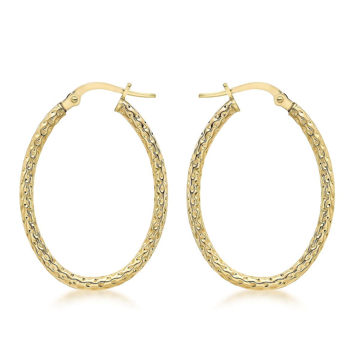 9K Yellow Gold  Earring,  Gold Wt. 1.1 Gms