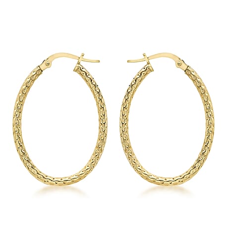 9K Yellow Gold  Earring,  Gold Wt. 1.1 Gms
