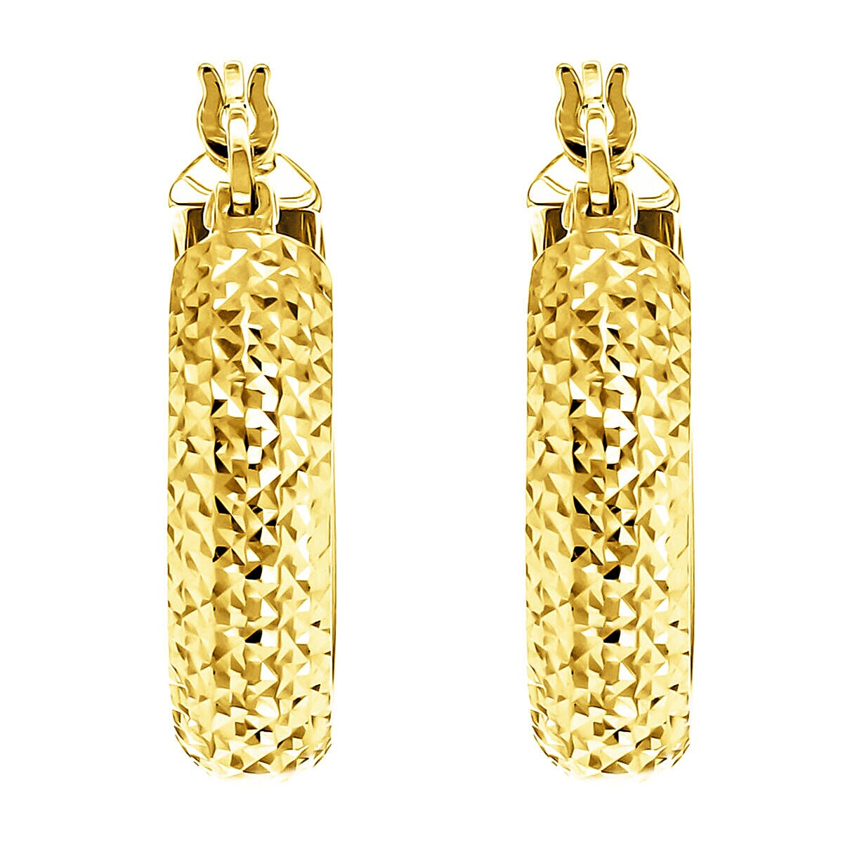 9K Yellow Gold  Earring,  Gold Wt. 1.8 Gms
