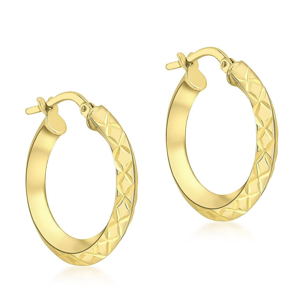 9K Yellow Gold  Earring,  Gold Wt. 1.5 Gms