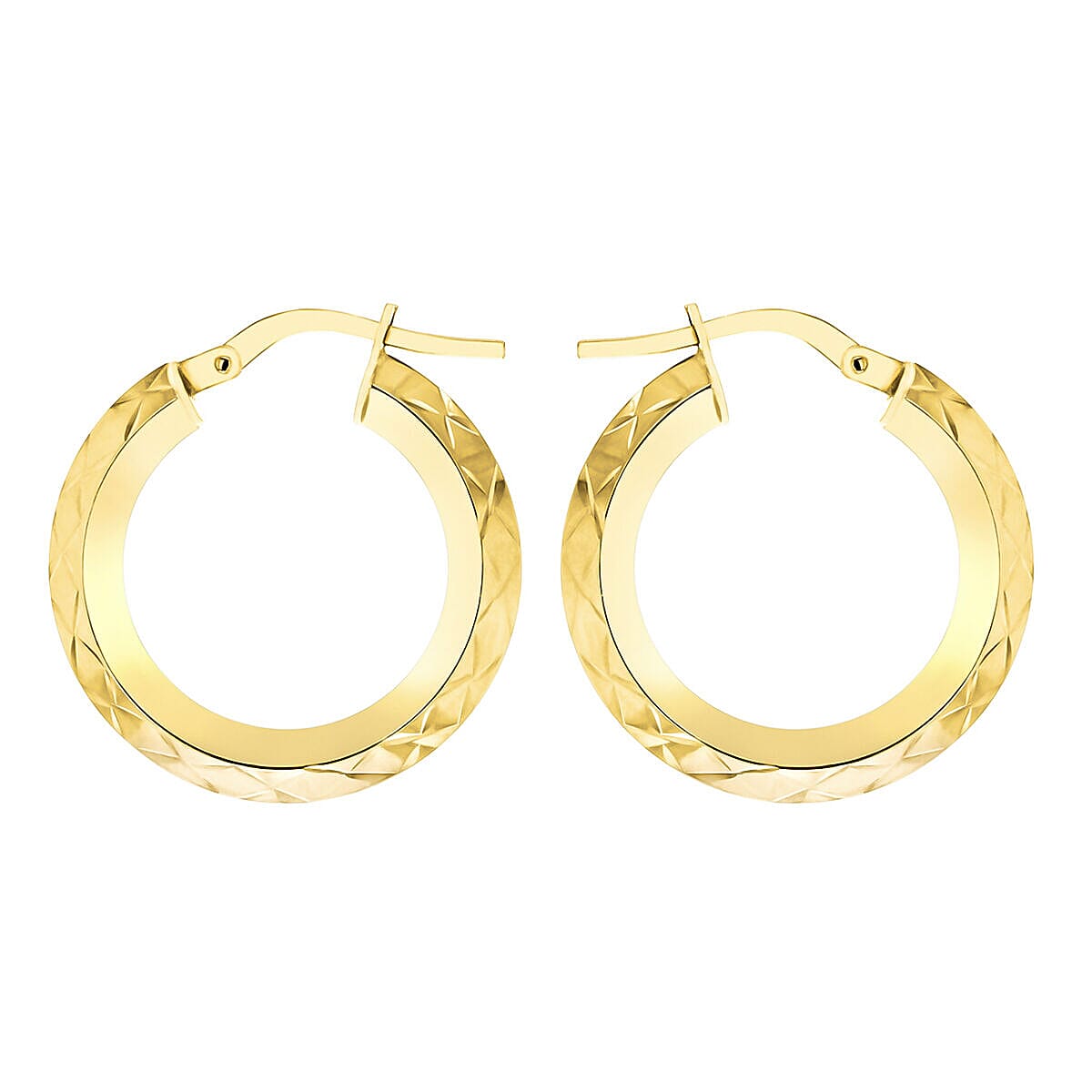 9K Yellow Gold  Earring,  Gold Wt. 1.5 Gms