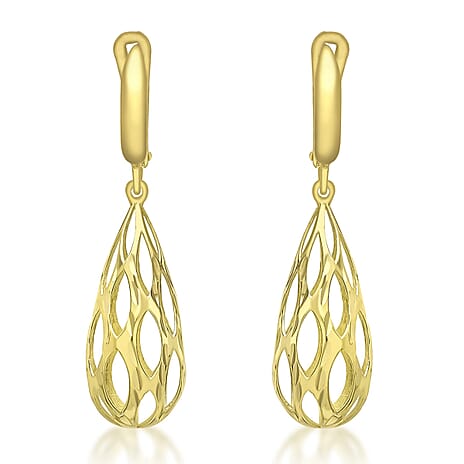 9K Yellow Gold  Earring,  Gold Wt. 2.7 Gms