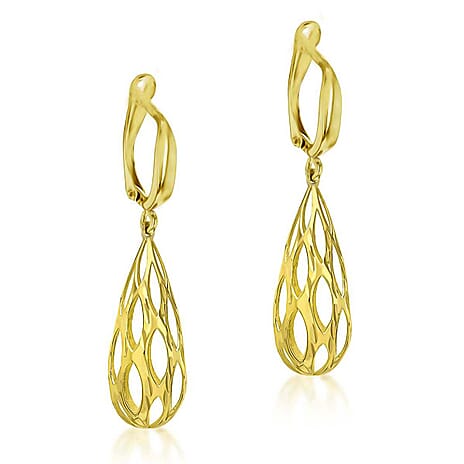 9K Yellow Gold  Earring,  Gold Wt. 2.7 Gms