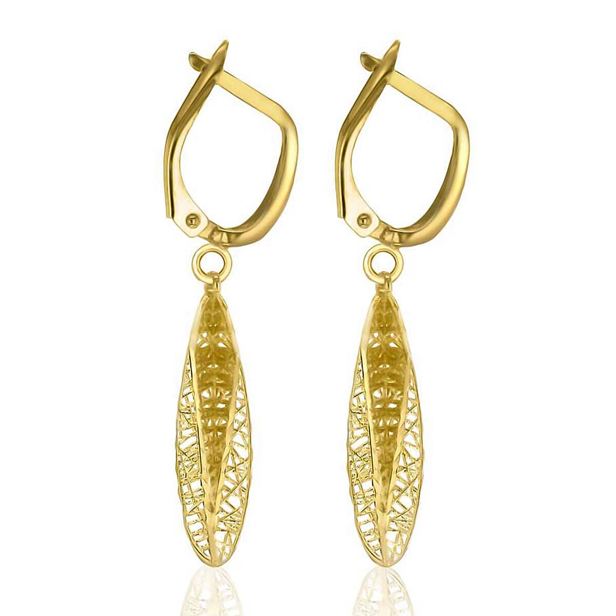 9K Yellow Gold  Earring,  Gold Wt. 2.1 Gms