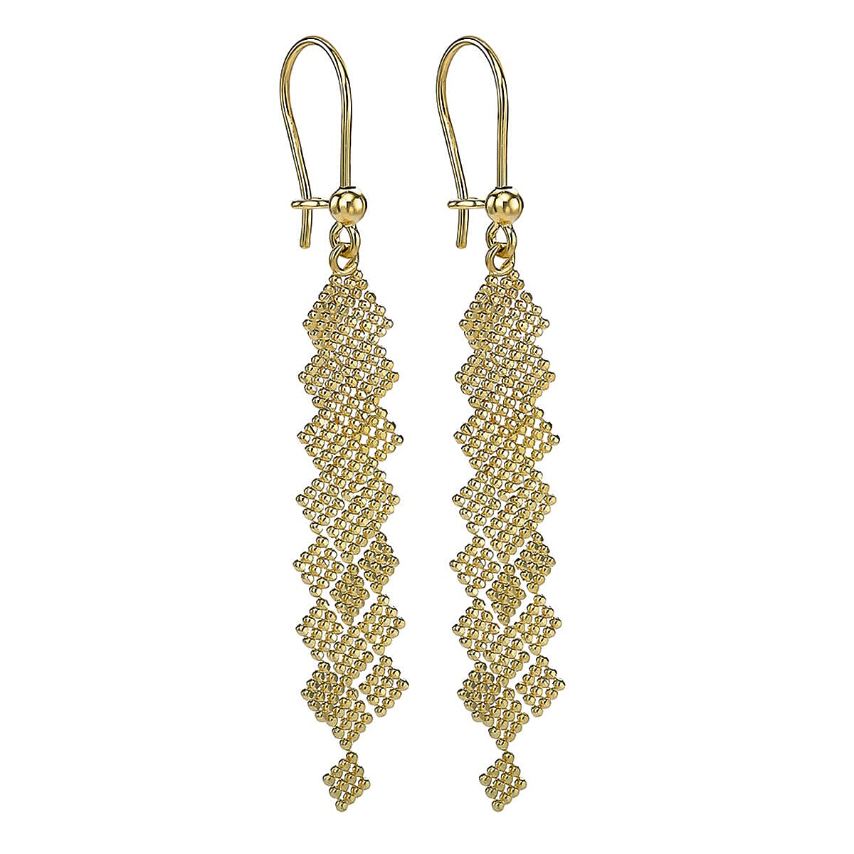 9K Yellow Gold  Earring,  Gold Wt. 2.7 Gms