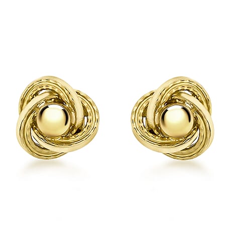 9K Yellow Gold  Earring,  Gold Wt. 0.75 Gms