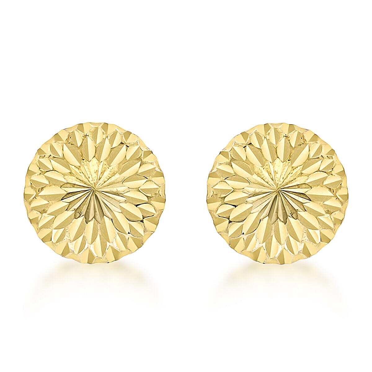 9K Yellow Gold  Earring,  Gold Wt. 0.68 Gms