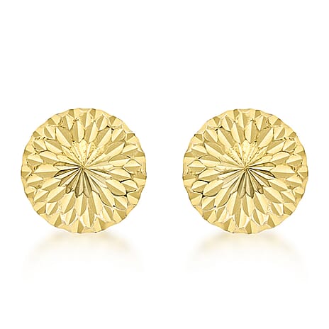9K Yellow Gold  Earring,  Gold Wt. 0.68 Gms