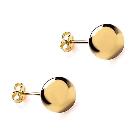 9K Yellow Gold  Earring,  Gold Wt. 0.7 Gms