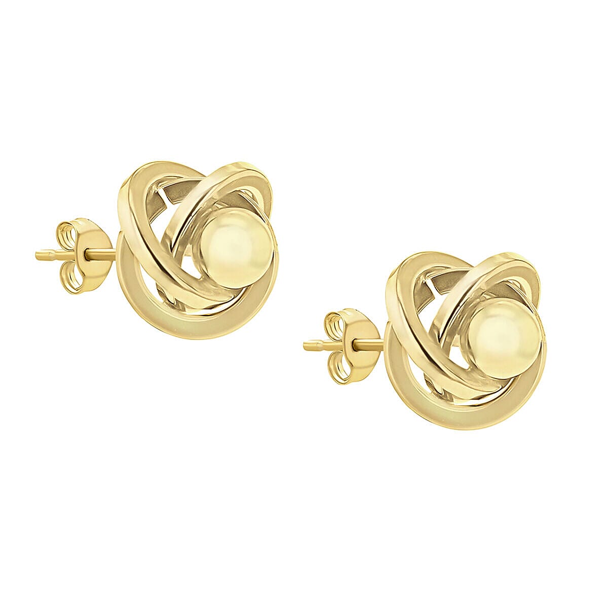 9K Yellow Gold  Earring,  Gold Wt. 0.84 Gms