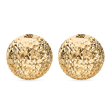 9K Yellow Gold  Earring,  Gold Wt. 1.1 Gms