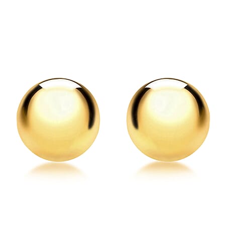 9K Yellow Gold 7mm Dome Stud Earrings 9K Yellow Gold 7mm Dome Stud Earrings