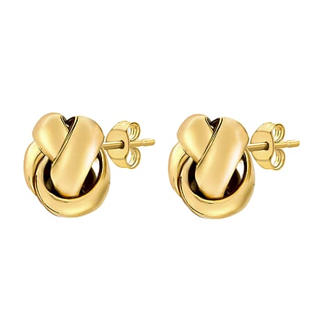 9K Yellow Gold  Earring,  Gold Wt. 0.9 Gms