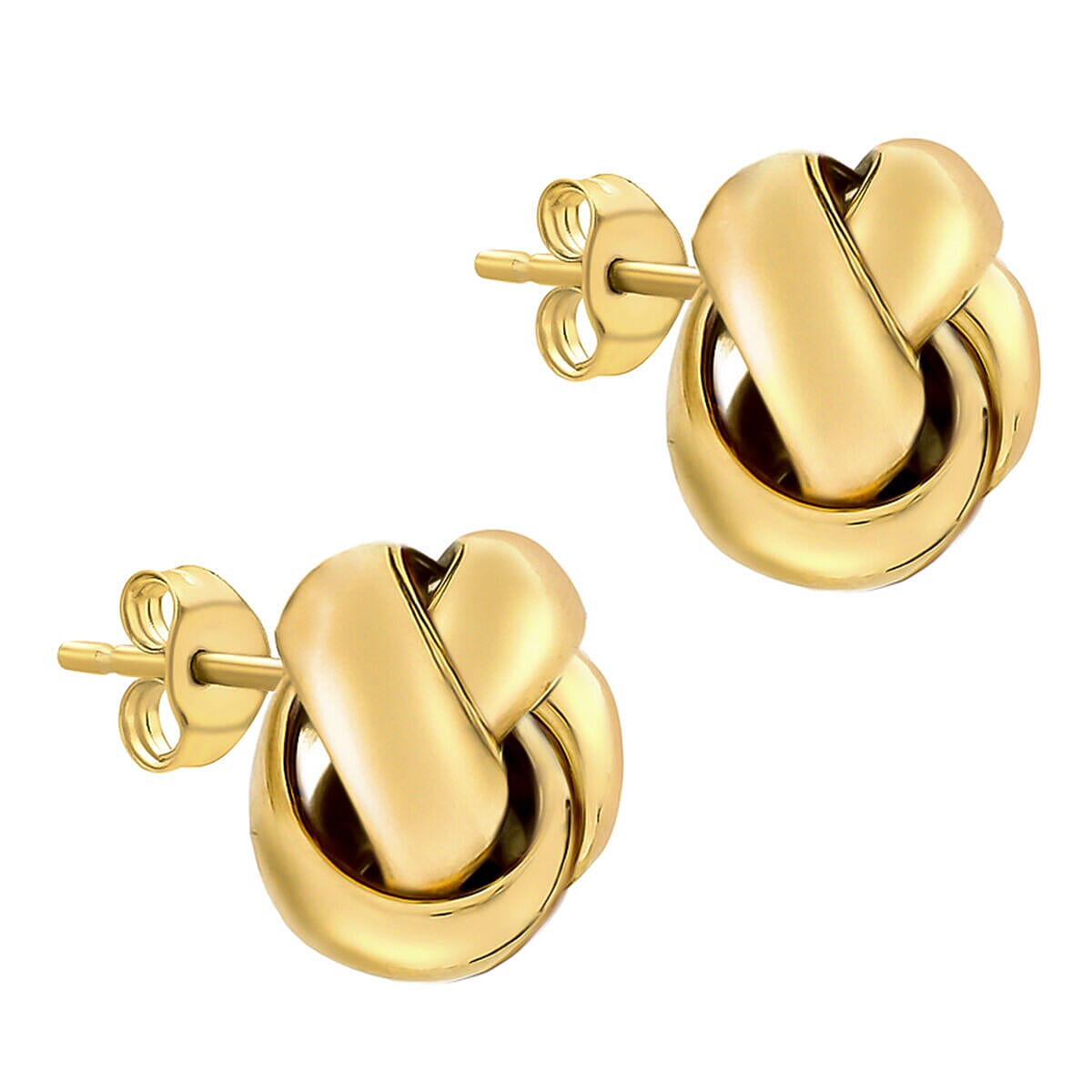 9K Yellow Gold  Earring,  Gold Wt. 0.9 Gms
