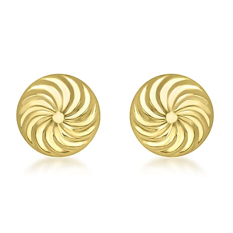 9K Yellow Gold  Earring,  Gold Wt. 0.61 Gms