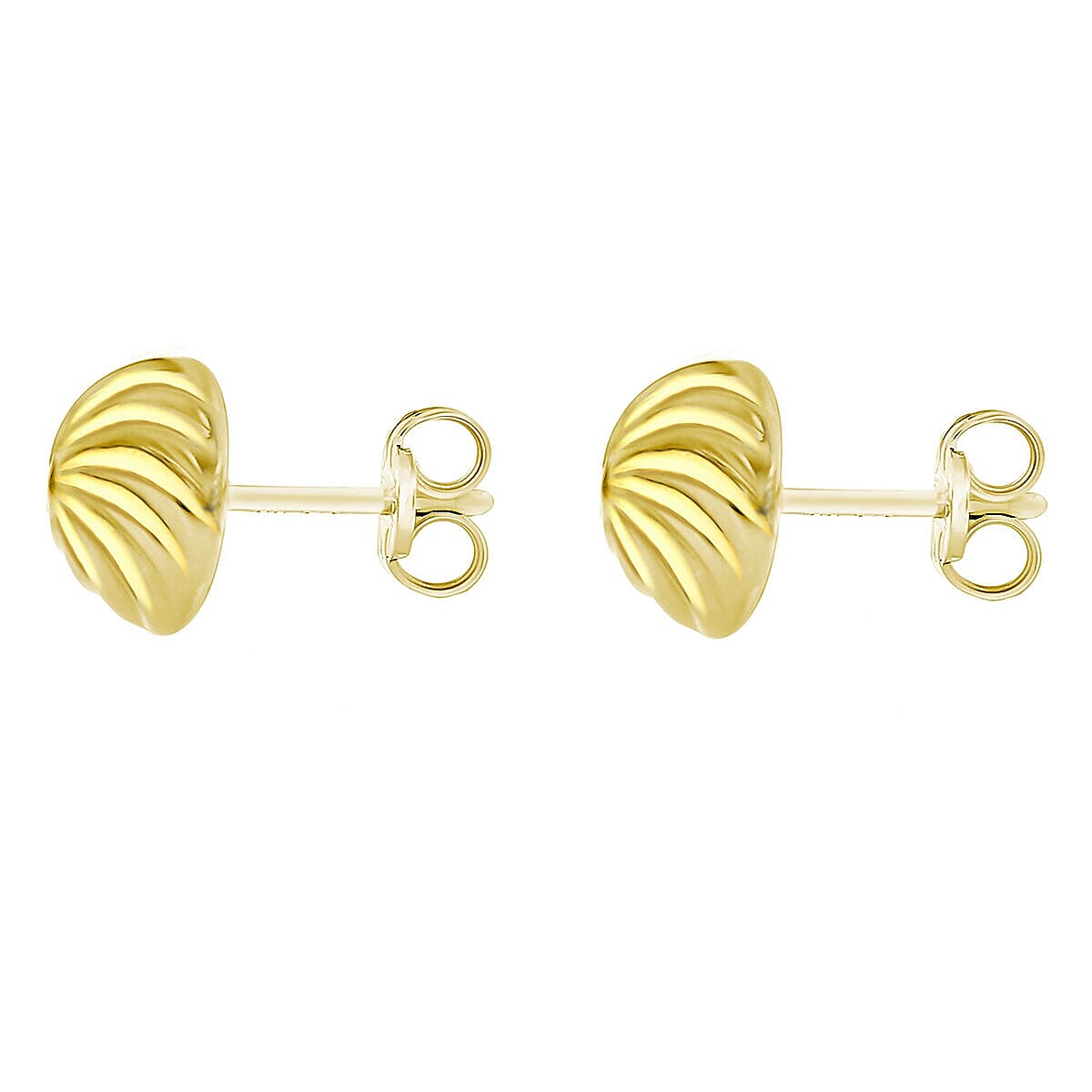 9K Yellow Gold  Earring,  Gold Wt. 0.61 Gms