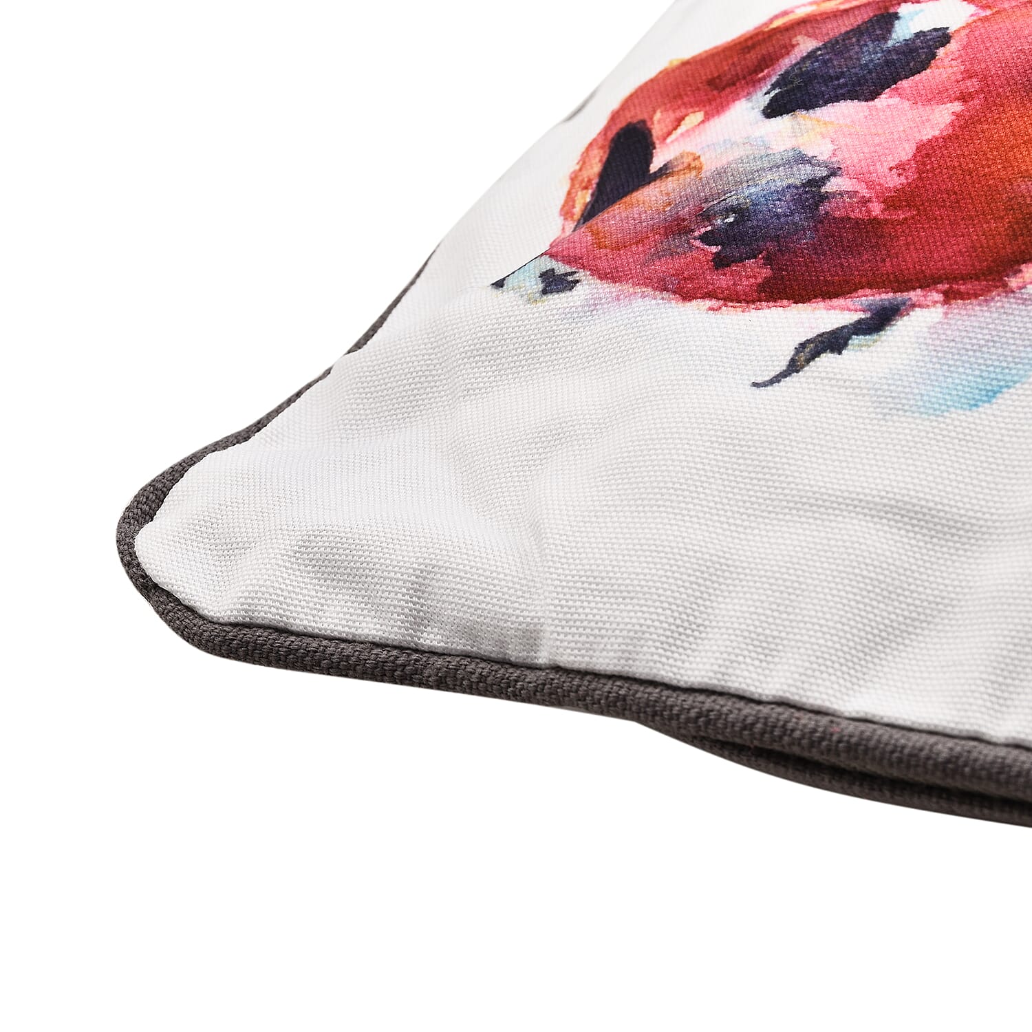 COUNTRY LIFE - Ladybirds Cushion - Red & Cream