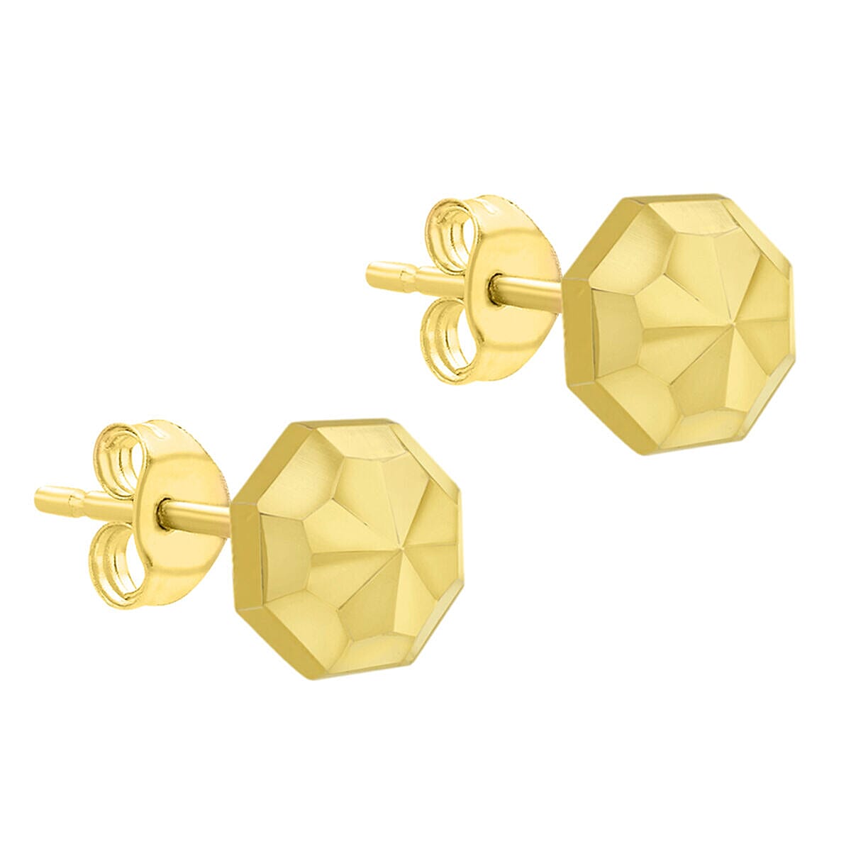 9K Yellow Gold  Earring,  Gold Wt. 0.57 Gms