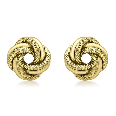 9K Yellow Gold  Earring,  Gold Wt. 1.2 Gms