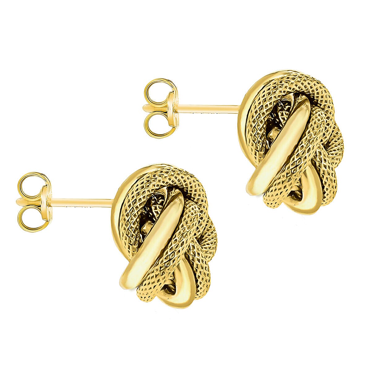 9K Yellow Gold  Earring,  Gold Wt. 1.2 Gms