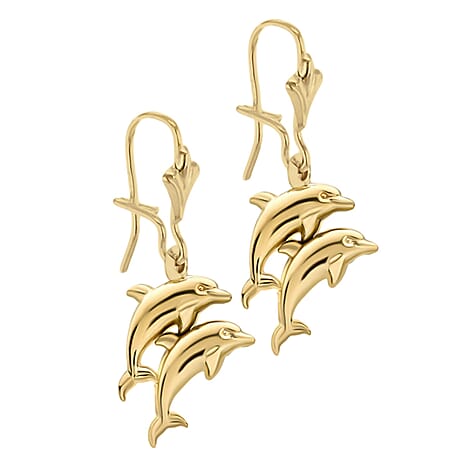 9K Yellow Gold  Earring,  Gold Wt. 1.7 Gms