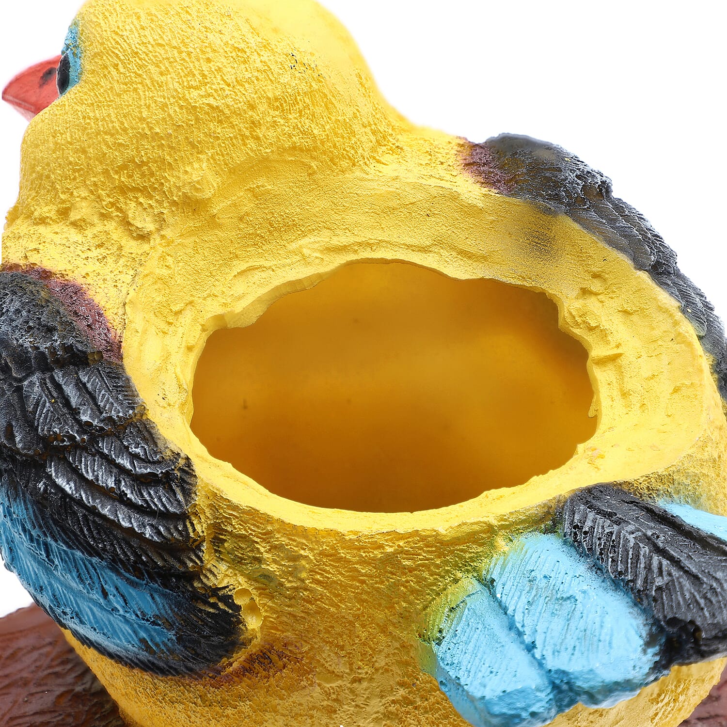 Hanging Garden Decoration Bird (Length 34 cm) - Yellow