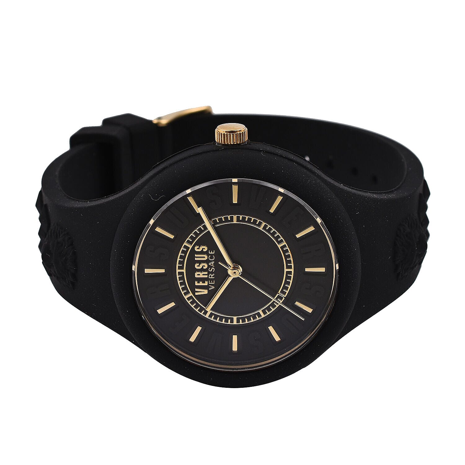 Closeout Deal - Versus Versace Ladies Fire Island Watch with Black Colour Strap